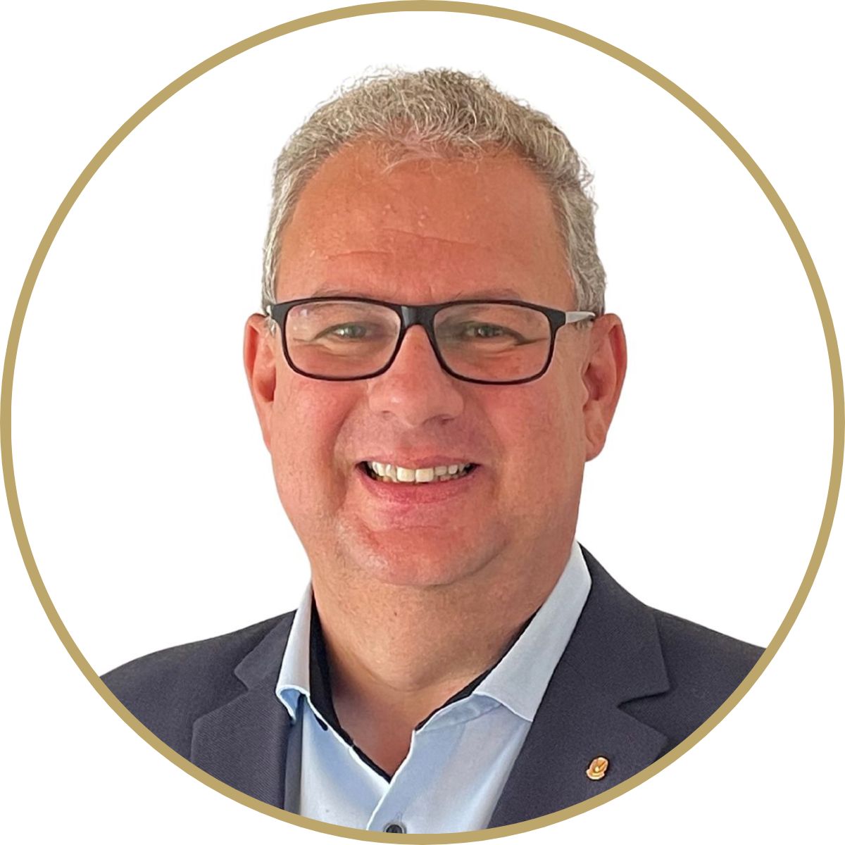 Foto Neu weiß rund Heinz Eglseder