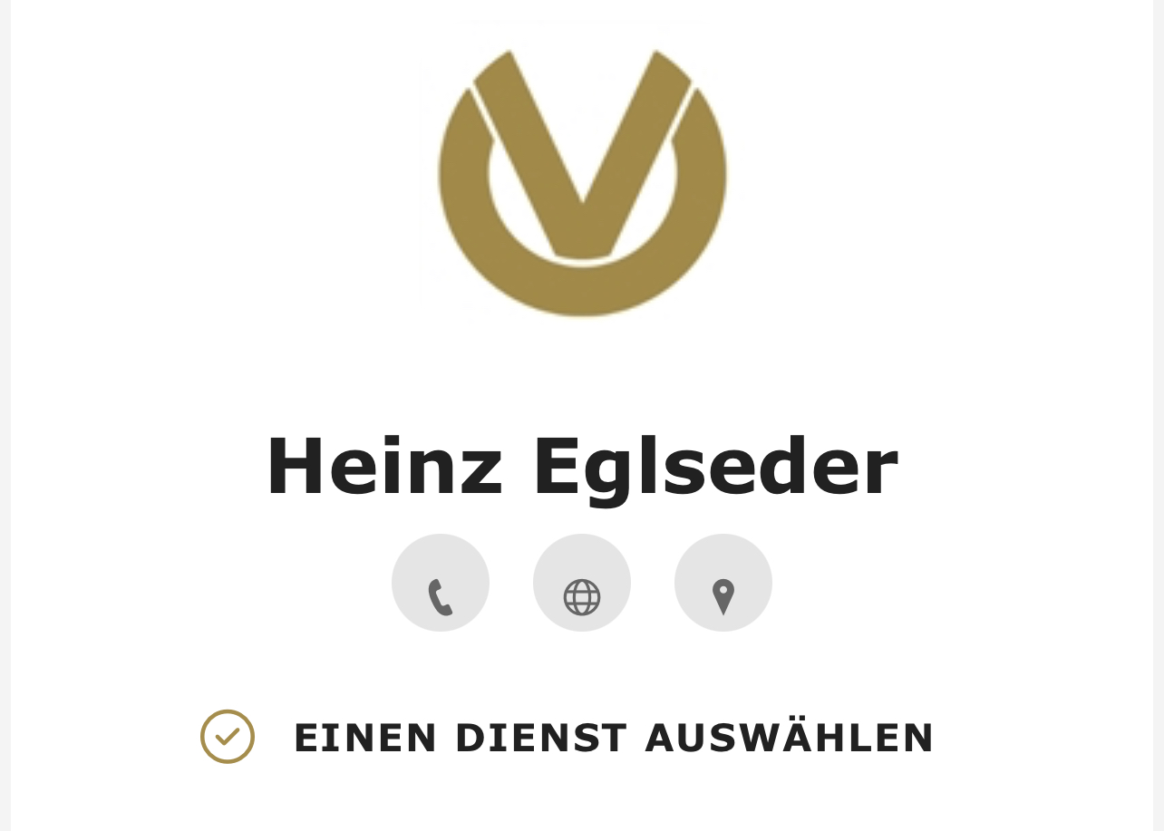 Termin vereinbaren (Online, Büro, Telefon und in Ausnahmefällen Hausbesuch)