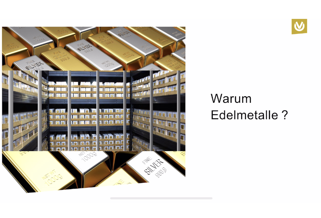Edelmetalle Gold und Silber - warum?